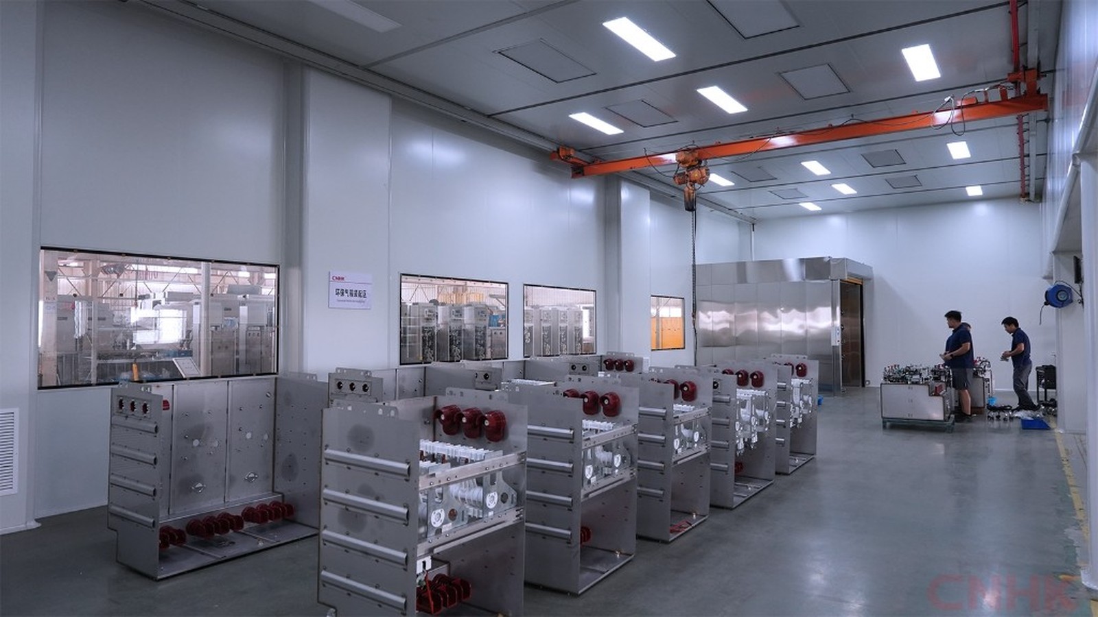 Ring main unit assembly workshop