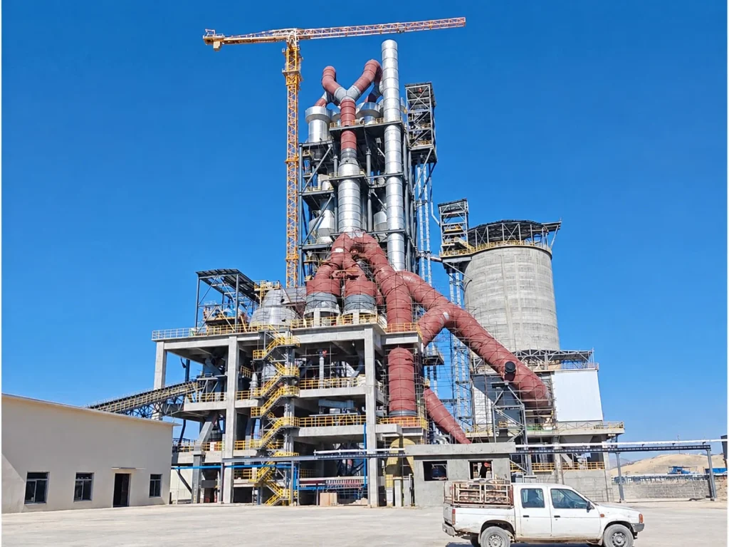Iraq DCCP 6,000 TPD Cement Clinker Production Line and Power Plant
