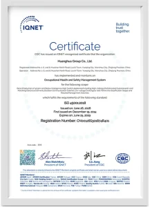 Occupational Health and Safety Management System