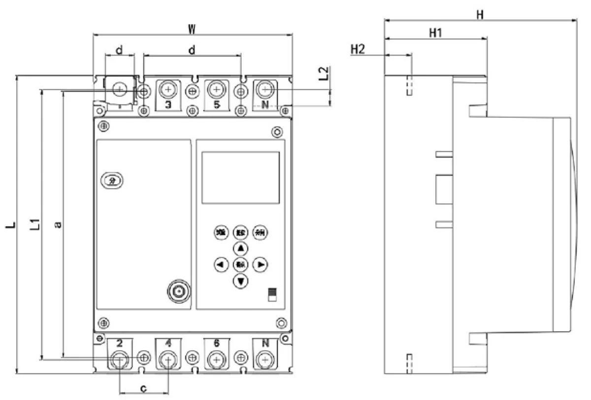 HKM7L Residual Current Operated Circuit Breaker detail
